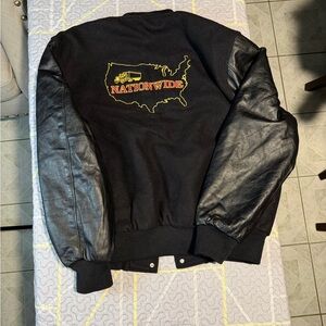 Holloway Black Quilted College Jacket